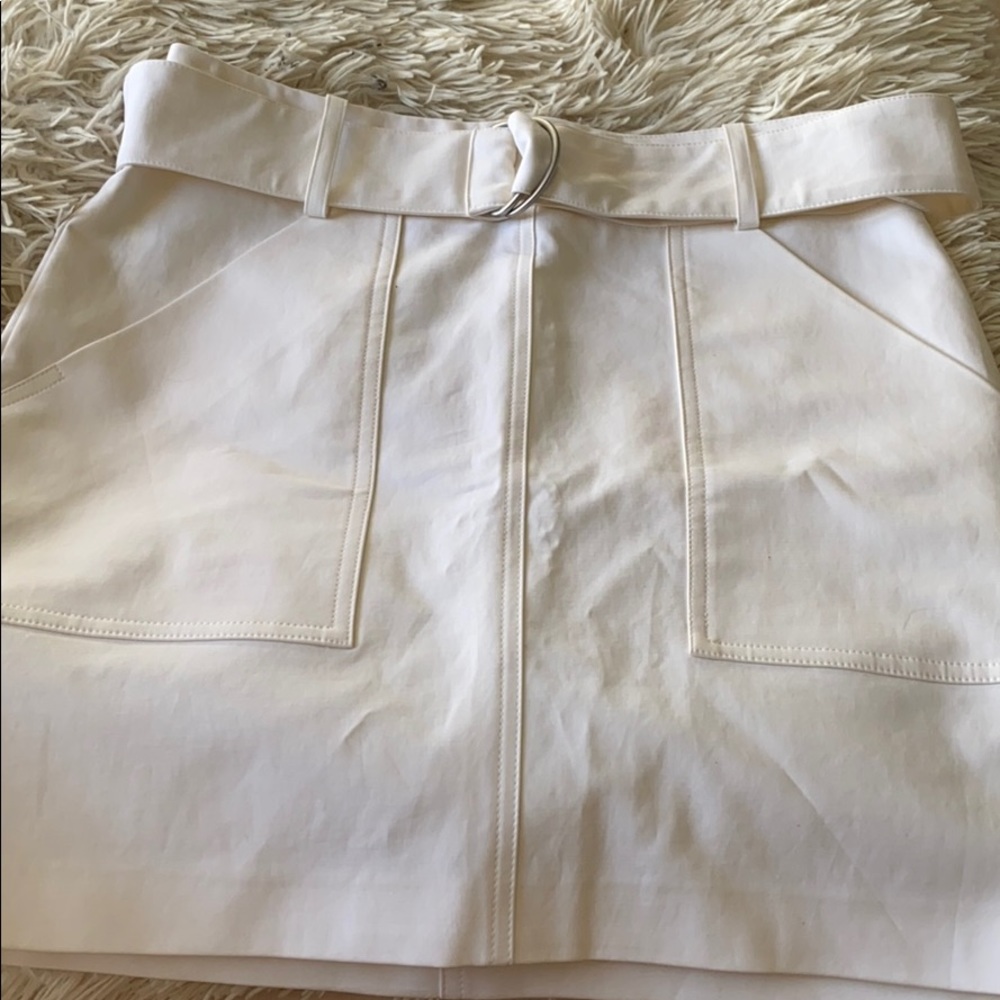 Michael Kors Collection-  Optic White skirt